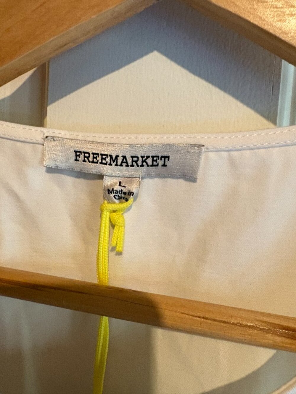 NWT FREEMARKET (by Flying Tomato) white zip front dress Size L - Picture 2 of 4